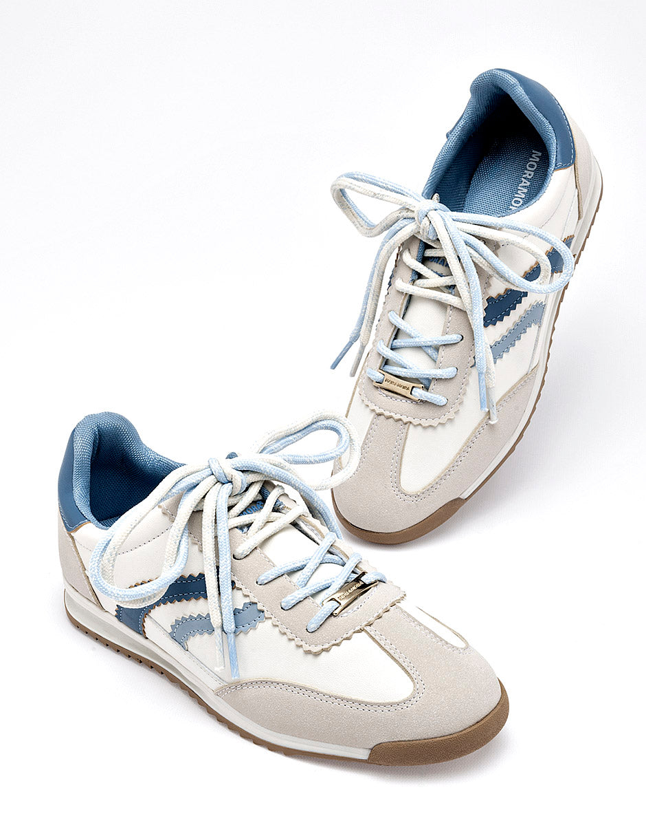Tenis para Mujer  Marfil Harper en Moramora.