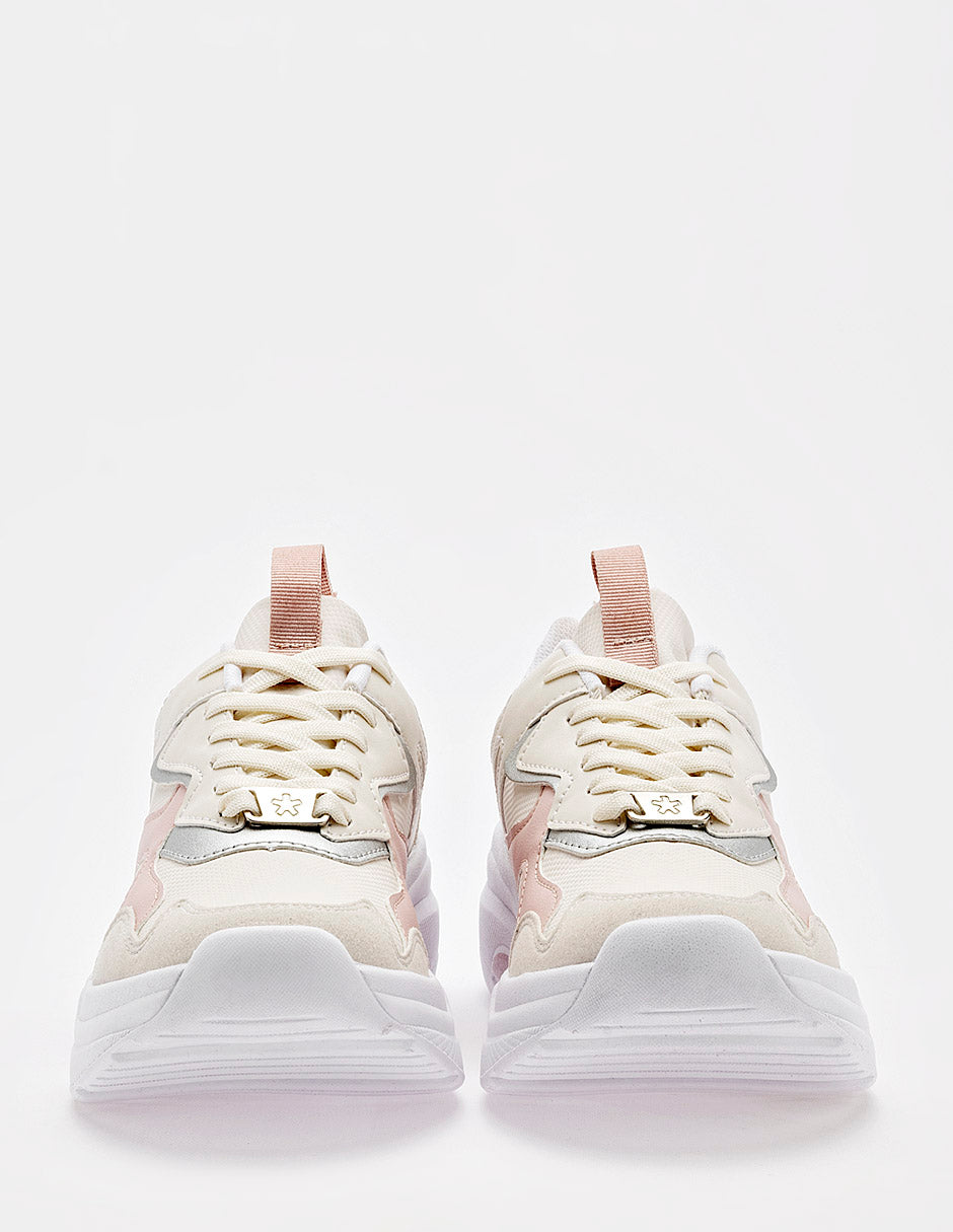 Tenis para Mujer  Marfil Cecilia tonos pastel en Moramora