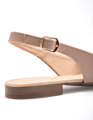 Balerina destalonada para Mujer   Beige Aysa