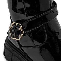 Bota caña larga para Niña marca Moramora Negro cod. 146700