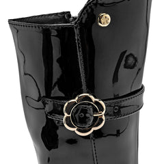 Bota caña larga para Niña marca Moramora Negro cod. 146700