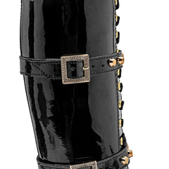Bota caña larga para Niña marca Moramora Negro cod. 146701