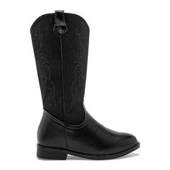 Bota caña larga para Niña marca Mora west Negro cod. 146709