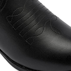 Bota caña larga para Niña marca Mora west Negro cod. 146709
