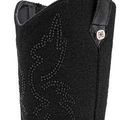 Bota caña larga para Niña marca Mora west Negro cod. 146709