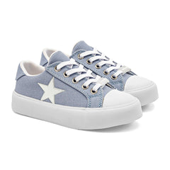 Tenis para Niña marca Moramora Azul cod. 146715