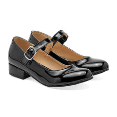 Zapato escolar para Niña marca Moramora Negro cod. 146721