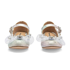Zapato para ceremonia para Preescolar niña marca Moramora Plata cod. 146722