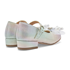 Zapato para ceremonia para Preescolar niña marca Moramora Plata cod. 146722