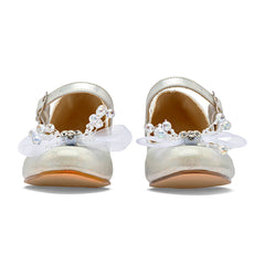Zapato para ceremonia para Niña marca Moramora Plata cod. 146722