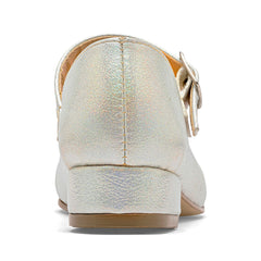 Zapato para ceremonia para Niña marca Moramora Plata cod. 146722