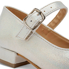 Zapato para ceremonia para Niña marca Moramora Plata cod. 146722