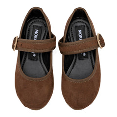 Flat para Preescolar niña marca Moramora Café cod. 146727