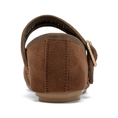 Flat para Preescolar niña marca Moramora Café cod. 146727