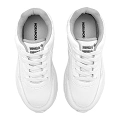 Tenis escolar para Niña marca Moramora Blanco cod. 146843