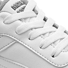 Tenis escolar para Niña marca Moramora Blanco cod. 146843
