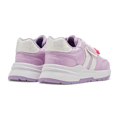 Tenis escolar para Preescolar niña marca Moramora Lila cod. 146847