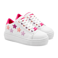Tenis para Niña marca Moramora Blanco cod. 146855