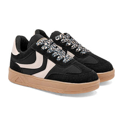 Tenis para Niña marca Moramora Negro cod. 146857