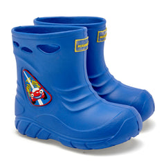 Botas para lluvia para niño Preescolar  marca Moramora Azul Rey cod. 146858