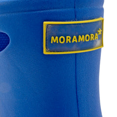 Botas para lluvia para niño Preescolar  marca Moramora Azul Rey cod. 146858