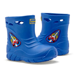 Botas para lluvia para niño Preescolar  marca Moramora Azul Rey cod. 146858