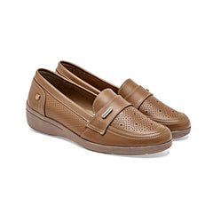 Mocasín confort para Mujer marca Mora Confort Beige cod. 147294