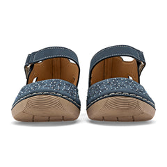 Flat para Mujer marca Mora Tierra Azul Marino cod. 147300
