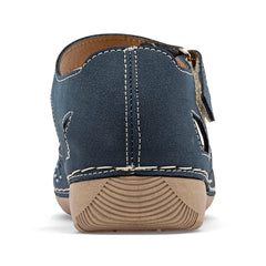 Flat para Mujer marca Mora Tierra Azul Marino cod. 147300