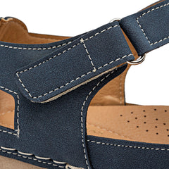 Flat para Mujer marca Mora Tierra Azul Marino cod. 147300