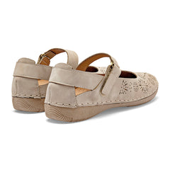 Flat para Mujer marca Mora Tierra Beige cod. 147301