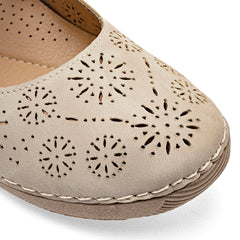 Flat para Mujer marca Mora Tierra Beige cod. 147301