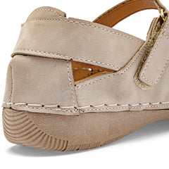 Flat para Mujer marca Mora Tierra Beige cod. 147301