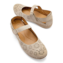 Flat para Mujer marca Mora Tierra Beige cod. 147301