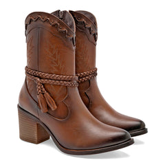Botín vaquero para Mujer  cod. 147331