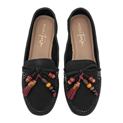 Mocasión para Mujer marca Mora Tierra Negro cod. 147382