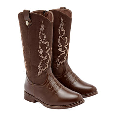 Bota vaquera para Niña marca Mora west Café cod. 147390