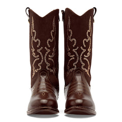 Bota vaquera para Niña marca Mora west Café cod. 147390