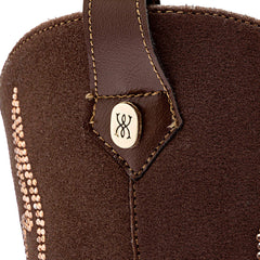 Bota vaquera para Niña marca Mora west Café cod. 147390