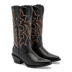 Bota vaquera piel para Mujer  cod. 147391