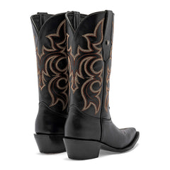 Bota vaquera piel para Mujer  cod. 147391