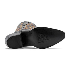 Bota vaquera piel para Mujer  cod. 147391