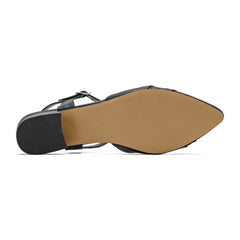 Zapatilla semiabierta para Mujer marca Moramora Negro cod. 147402