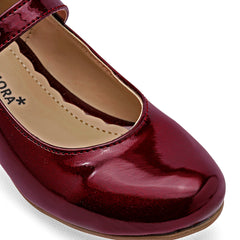 Zapato casual para Preescolar niña marca Moramora Vino cod. 147411