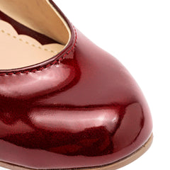 Zapato casual para Niña marca Moramora Vino cod. 147411