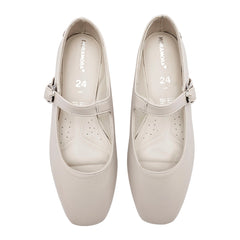 Flat para Mujer marca Moramora Marfil cod. 147539