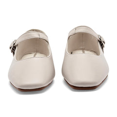Flat para Mujer marca Moramora Marfil cod. 147539