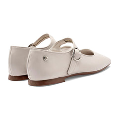 Flat para Mujer marca Moramora Marfil cod. 147539
