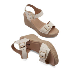Sandalia plataforma para Mujer marca Moramora Blanco cod. 147579