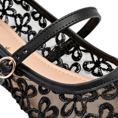 Balerina para mujer marca Moramora Negro cod. 147606